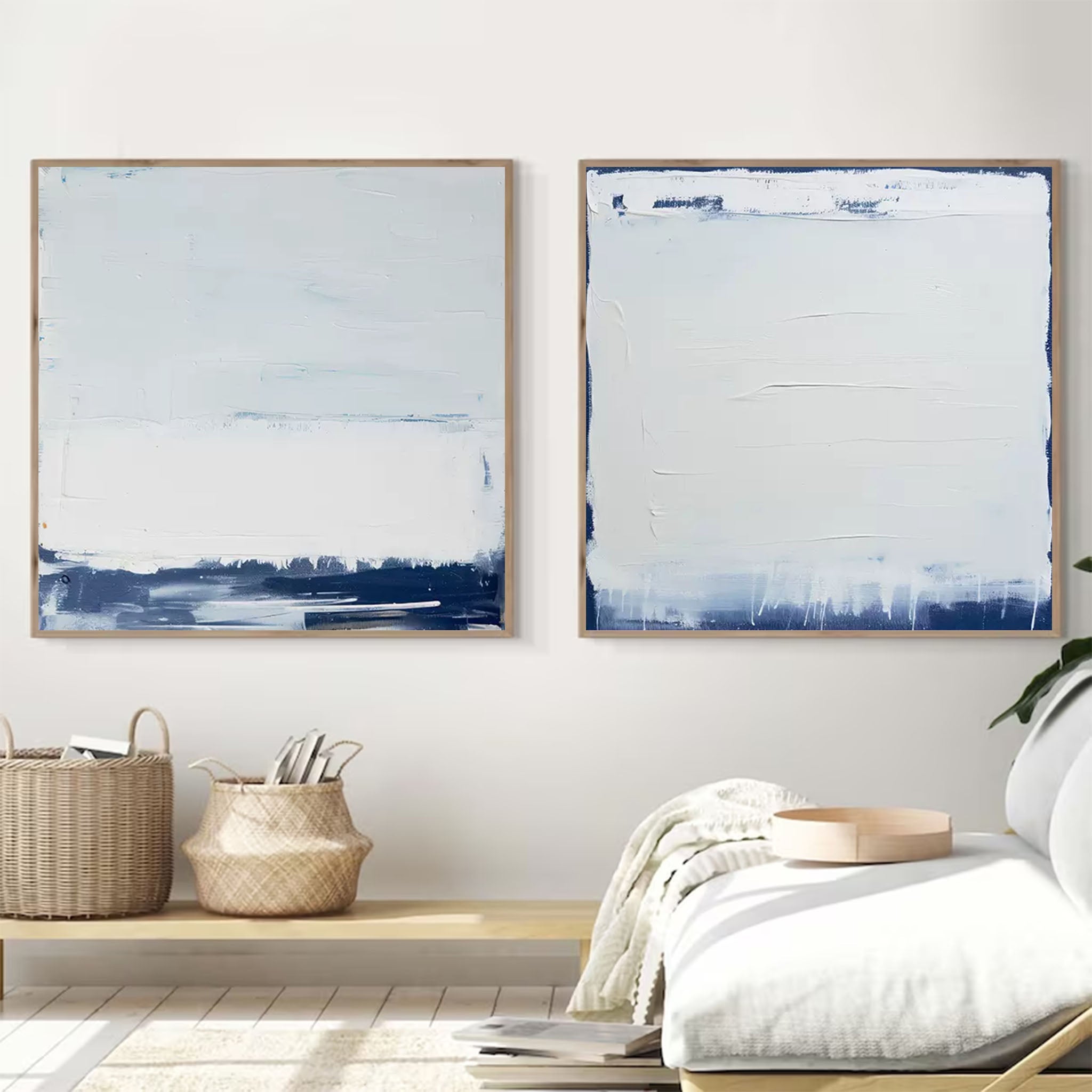 Wall Art Abstract Serene Calm Moody