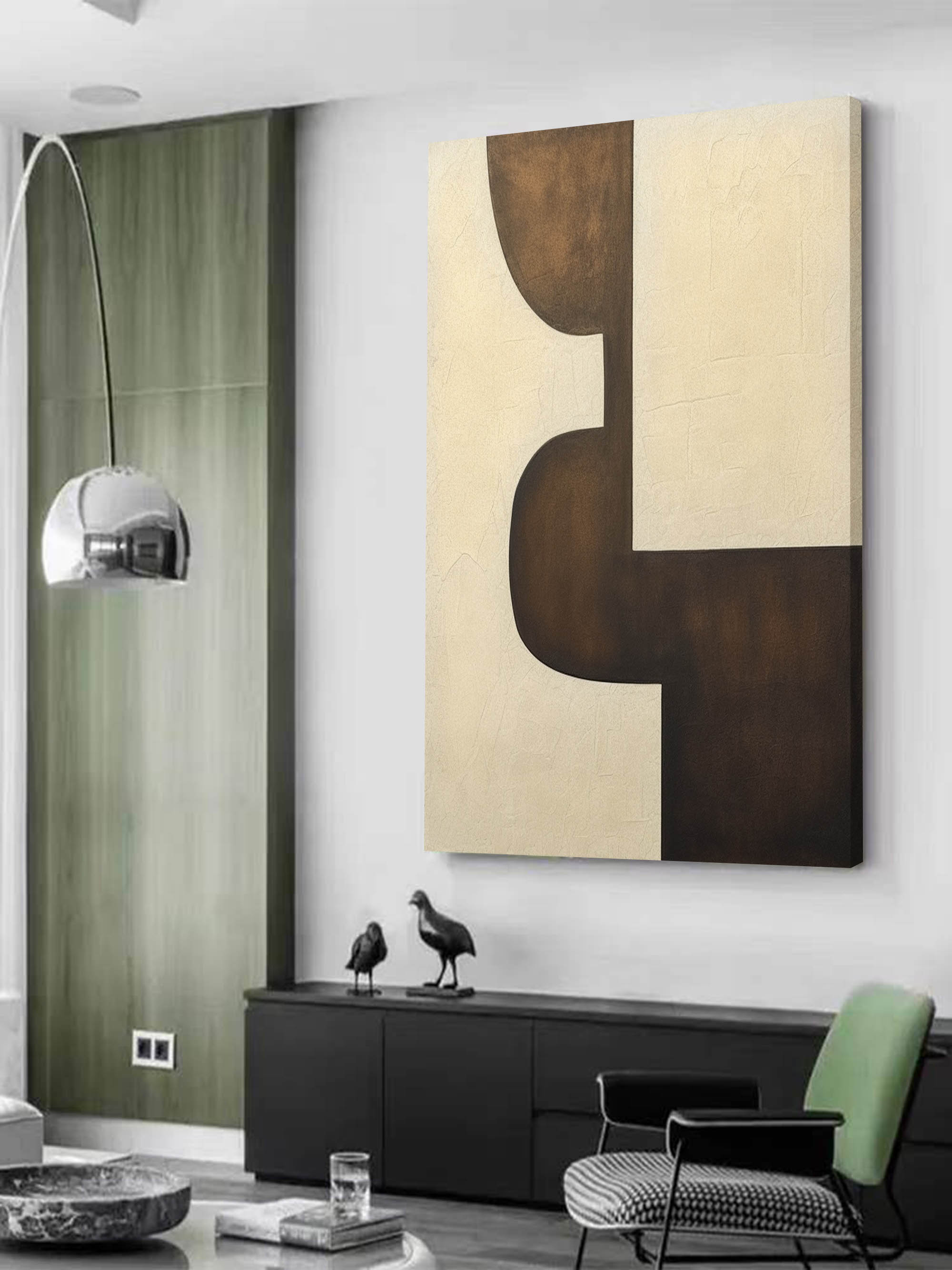 Contemporary Minimalist Art #MA059 - Neutralighting