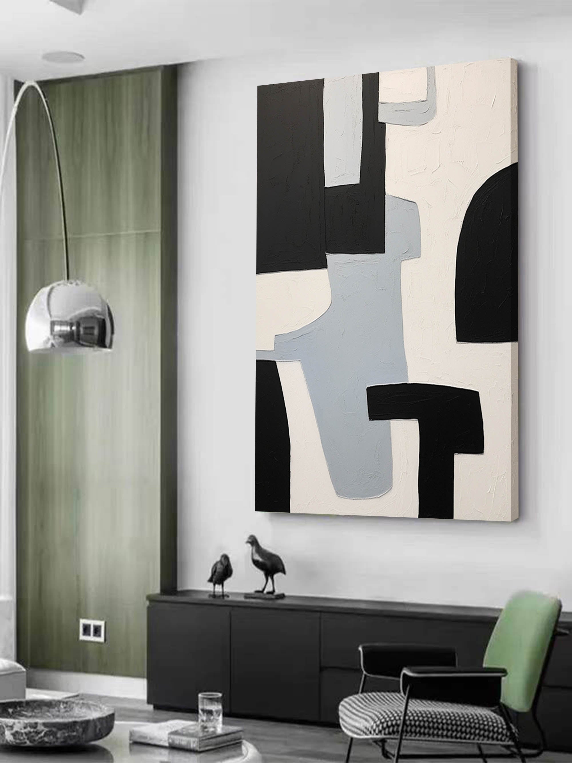 Contemporary Minimalist Art MA068 - Neutralighting