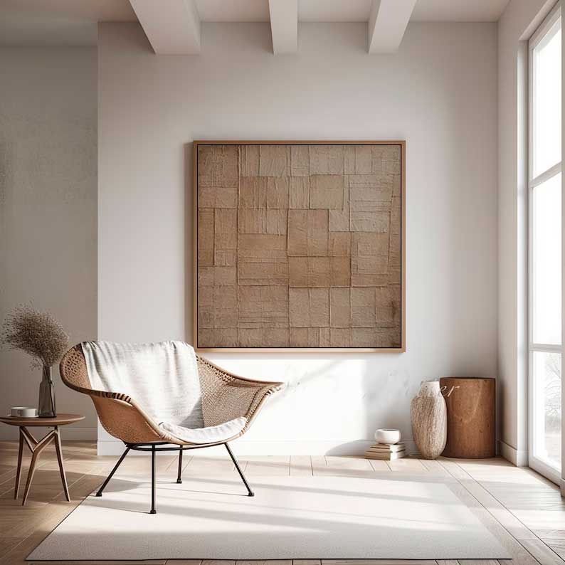 Wall Art Wabi-Sabi Neutral Minimalist