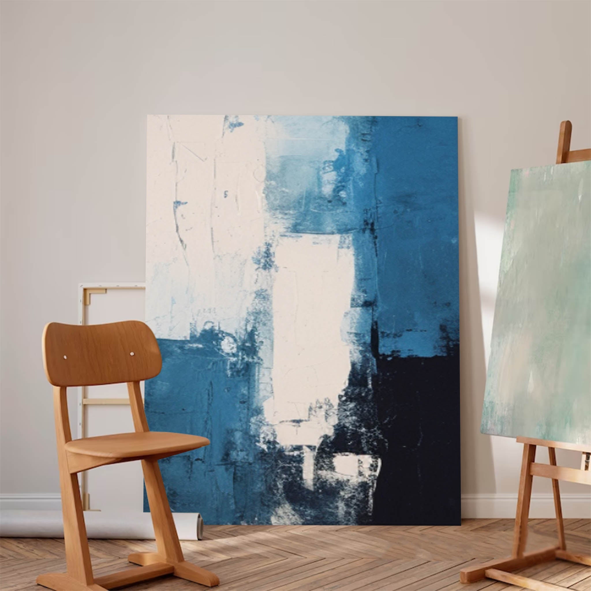 Wall Art Serene Calm Abstract Wabi-Sabi