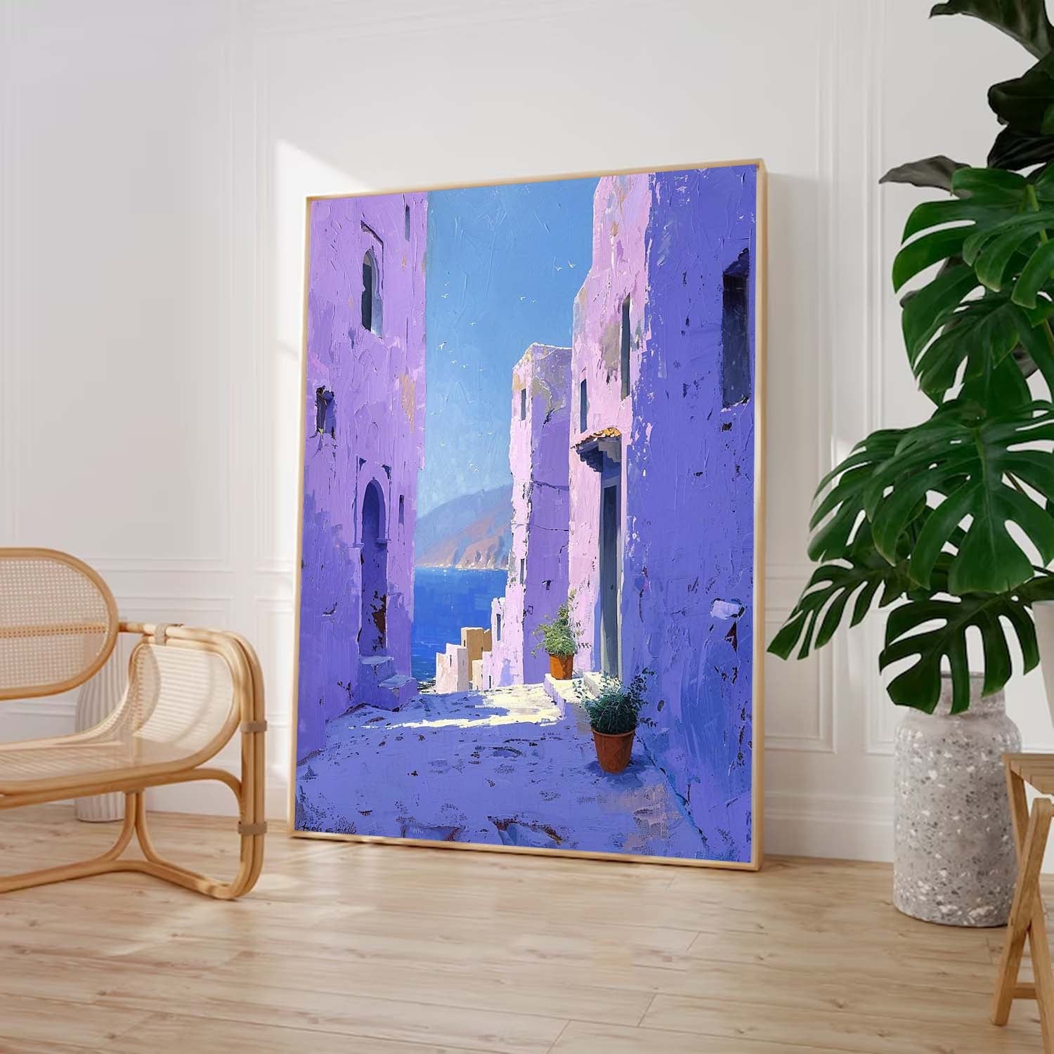 Wall Art Impasto Architecture Impressionist