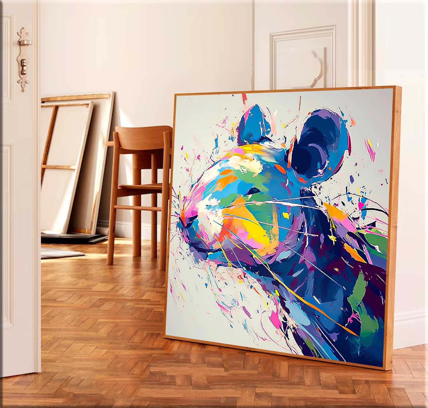 Animal Canvas Art AN099 - Neutralighting