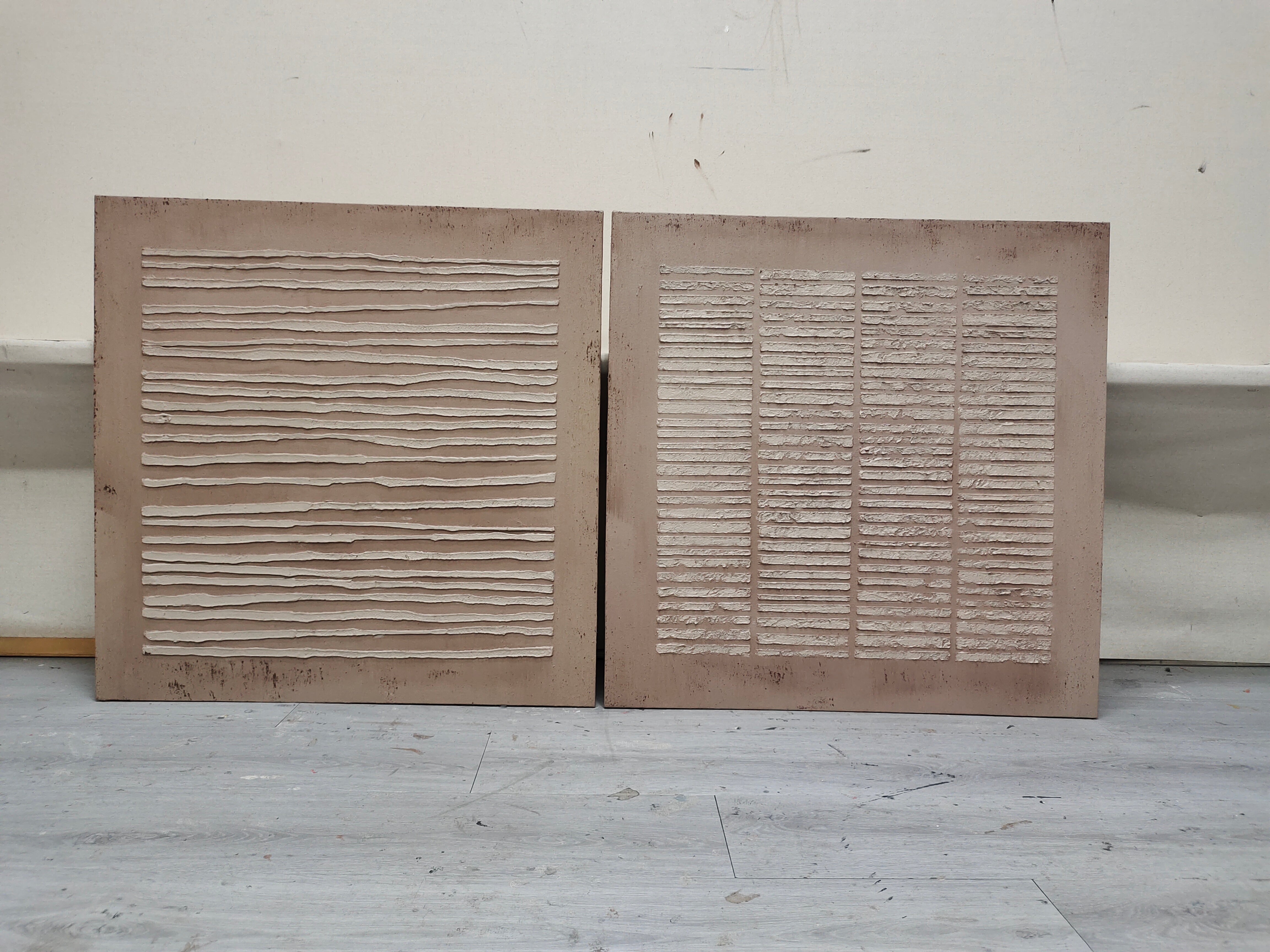 Wall Art Abstract Wabi-Sabi Neutral Modern