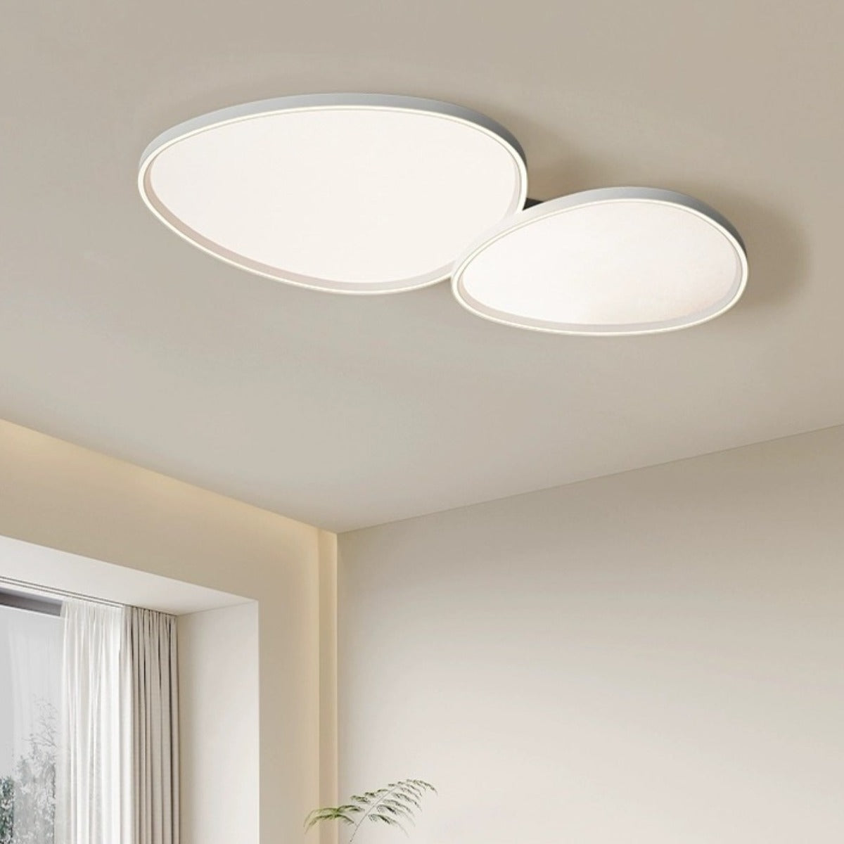 Arisha Modern Simple Flush Mount Ceiling Light Bedroom/Living Room - Neutralighting