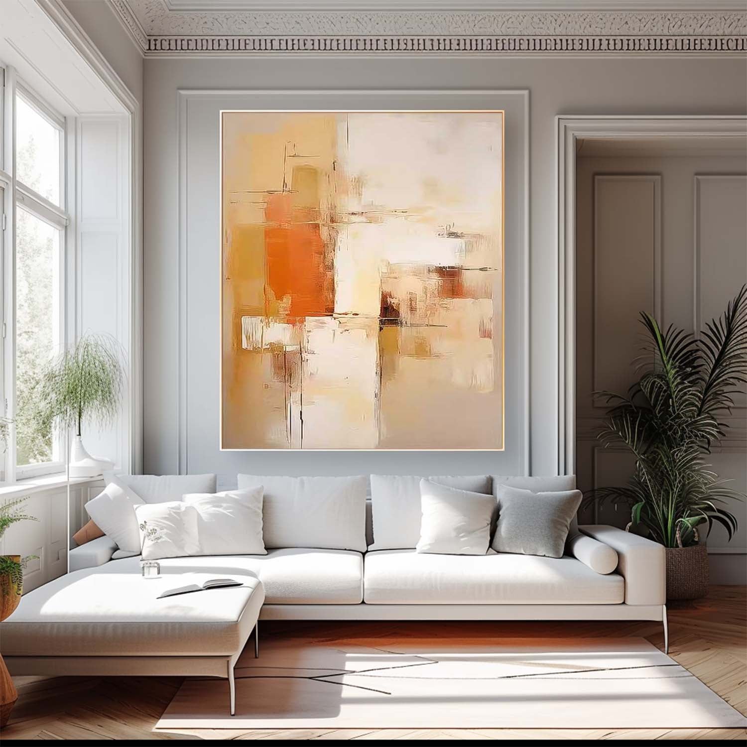 Wall Art Abstract Minimalist Atmosphere Modern