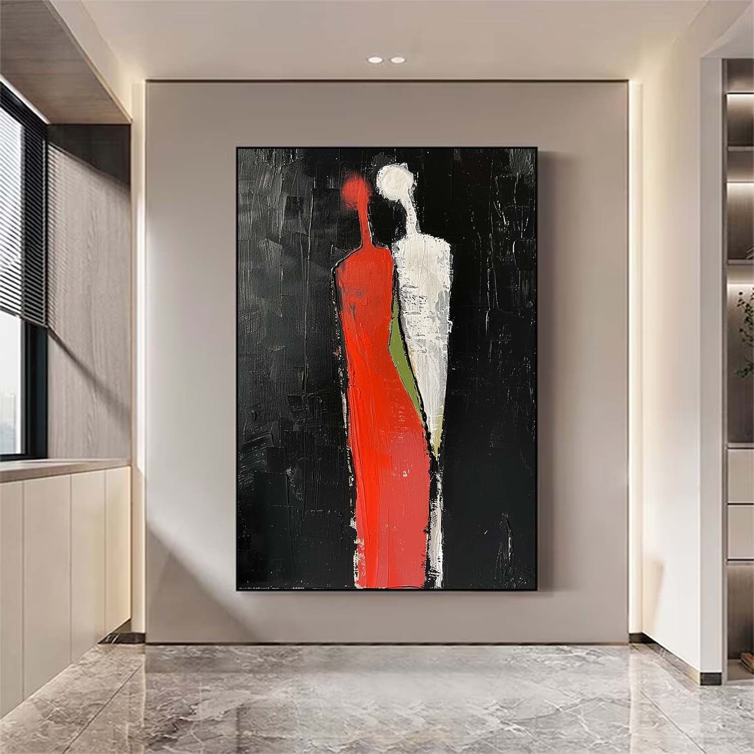 Wall Art People Playful Organic Minimalist