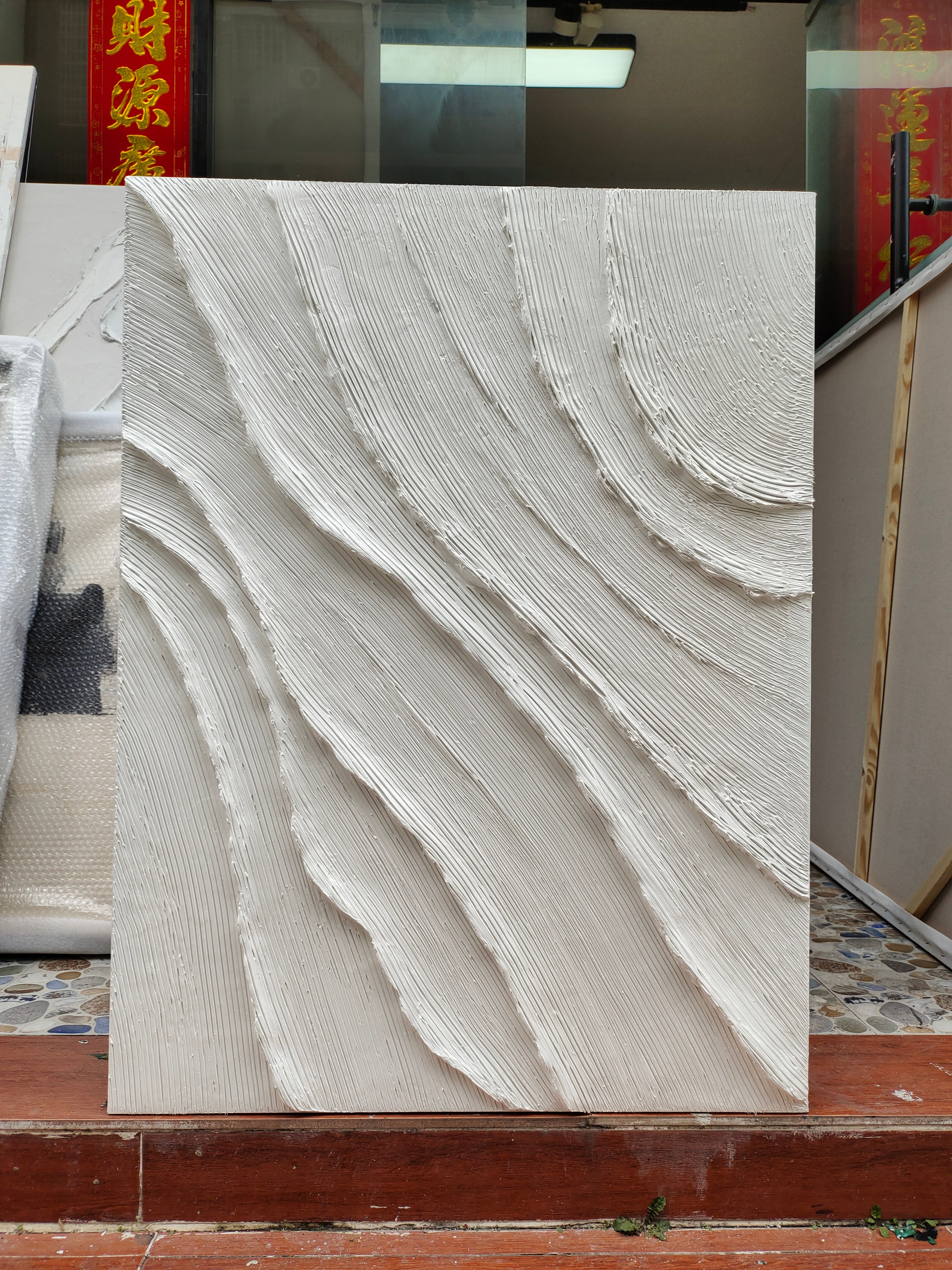 Plaster Art Texture Painting #TX100 - Neutralighting