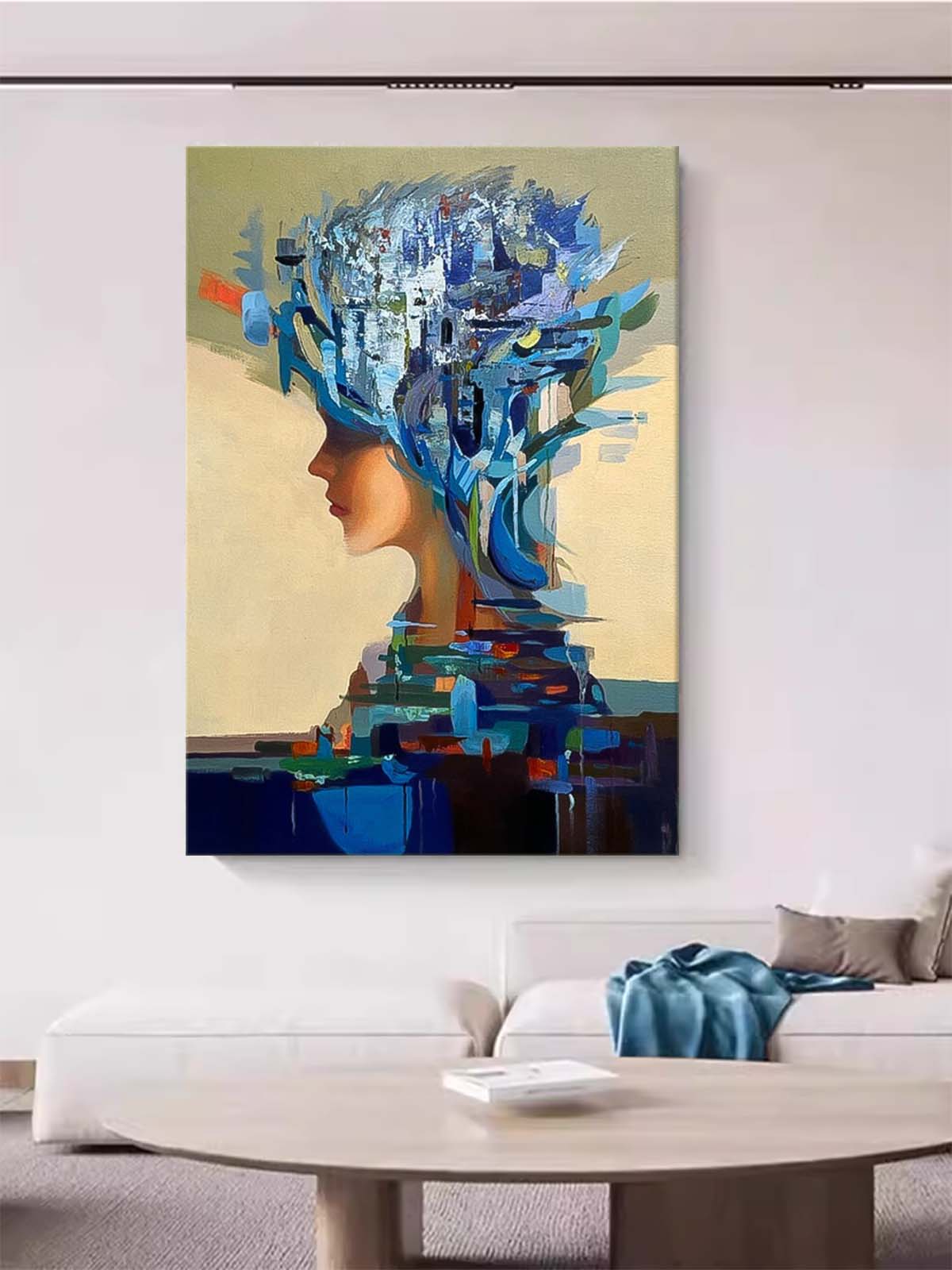 Wall Art People Floral Nature Ethereal Serene