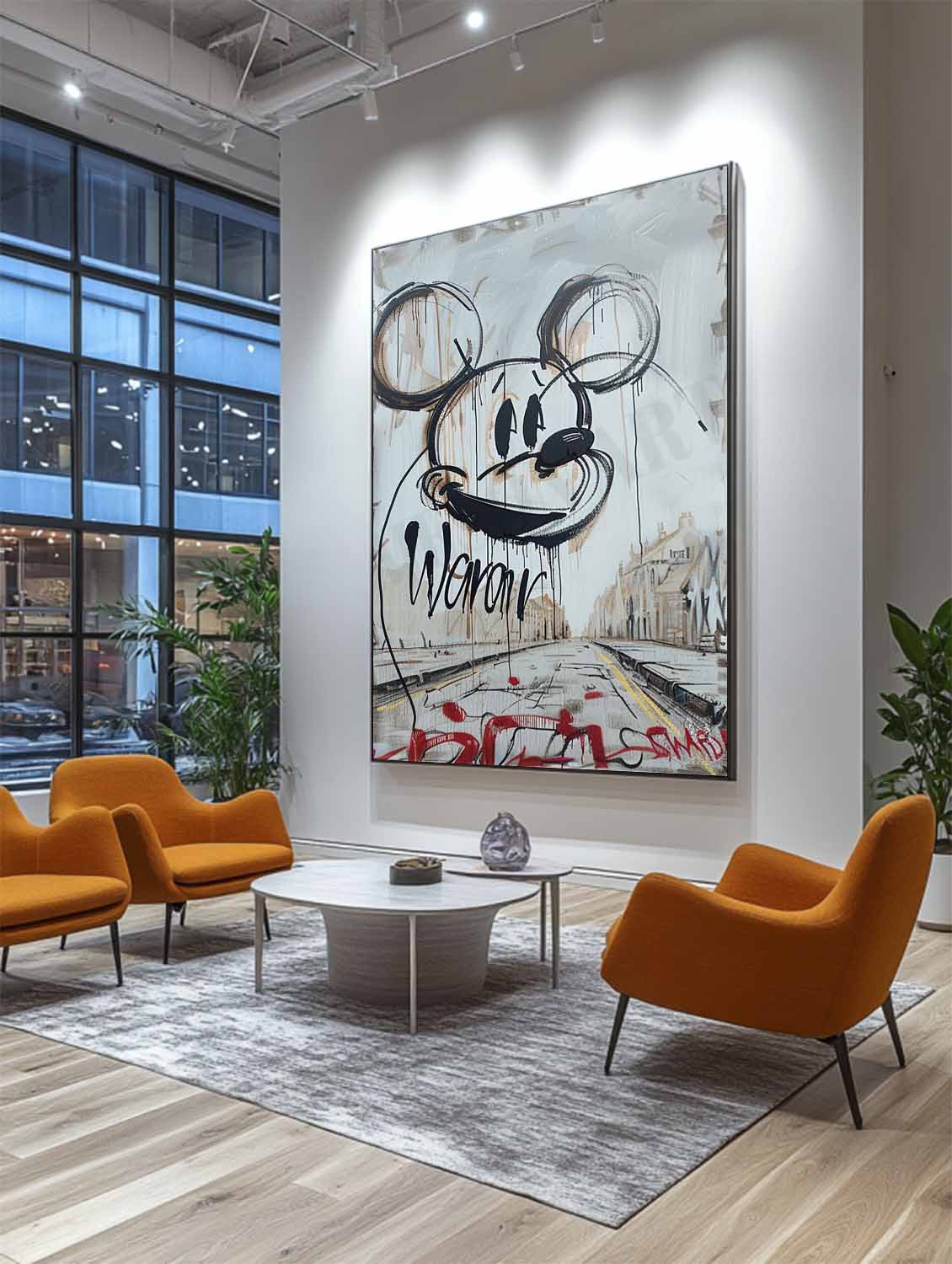 Abstract Graffiti Art GA085 - Neutralighting