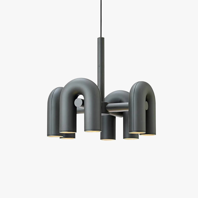 Arisha Modern Pendant Light Linear with 3 U-Shaped Light - Neutralighting