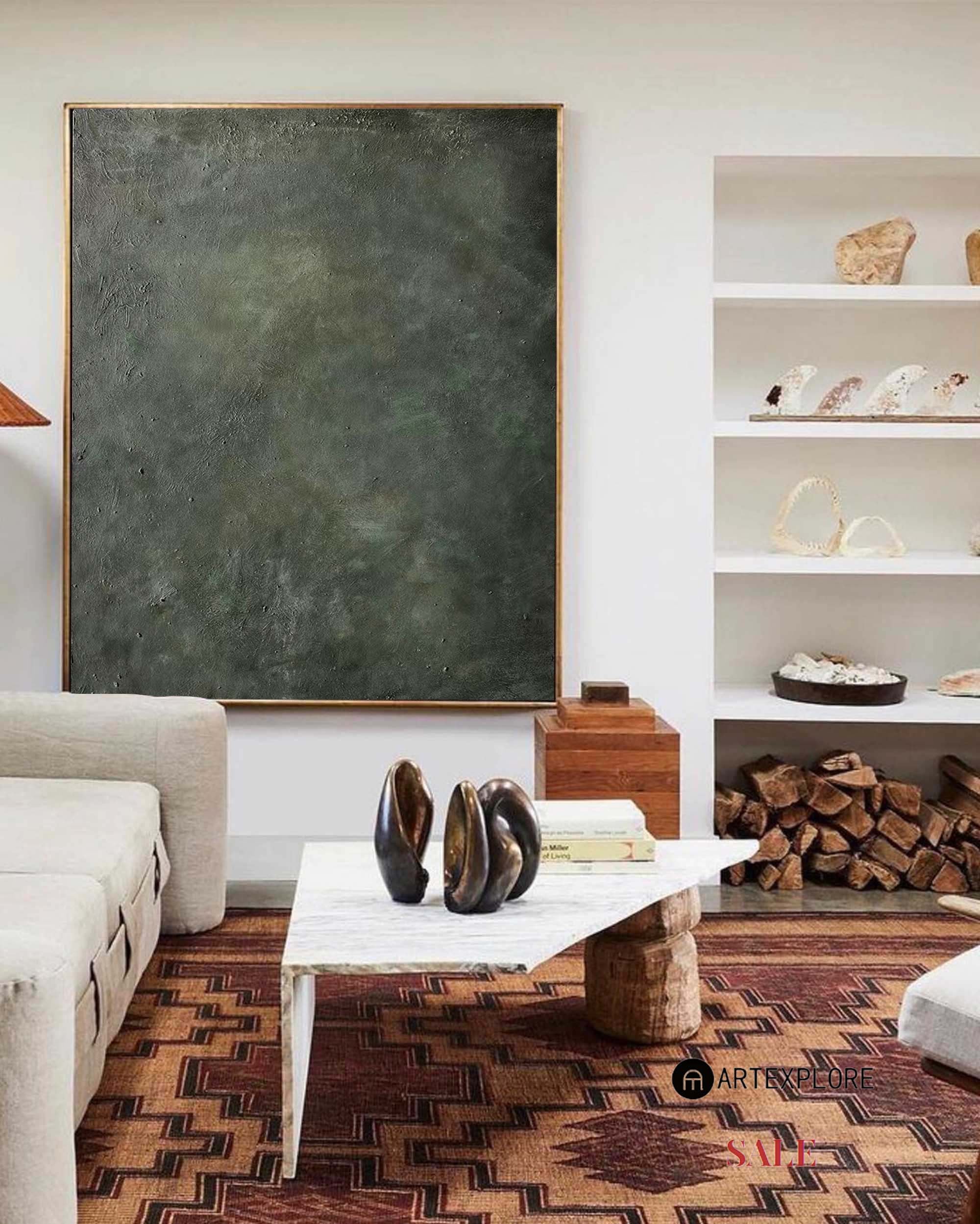 Modern Abstract Painting ABAV363 - Neutralighting