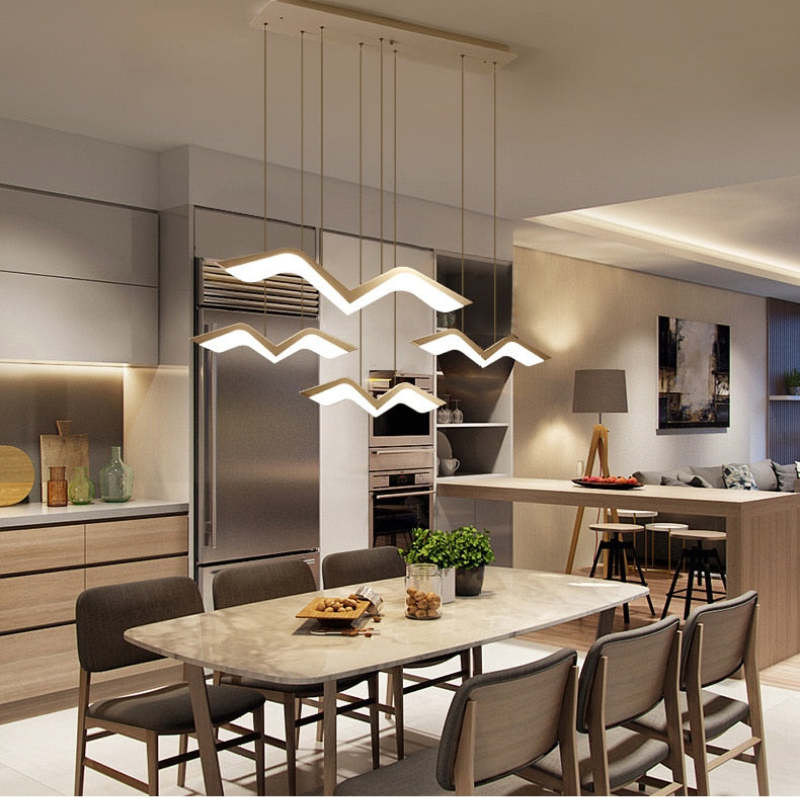 Arisha Seagull Modern Pendant Light, 3 Style - Neutralighting