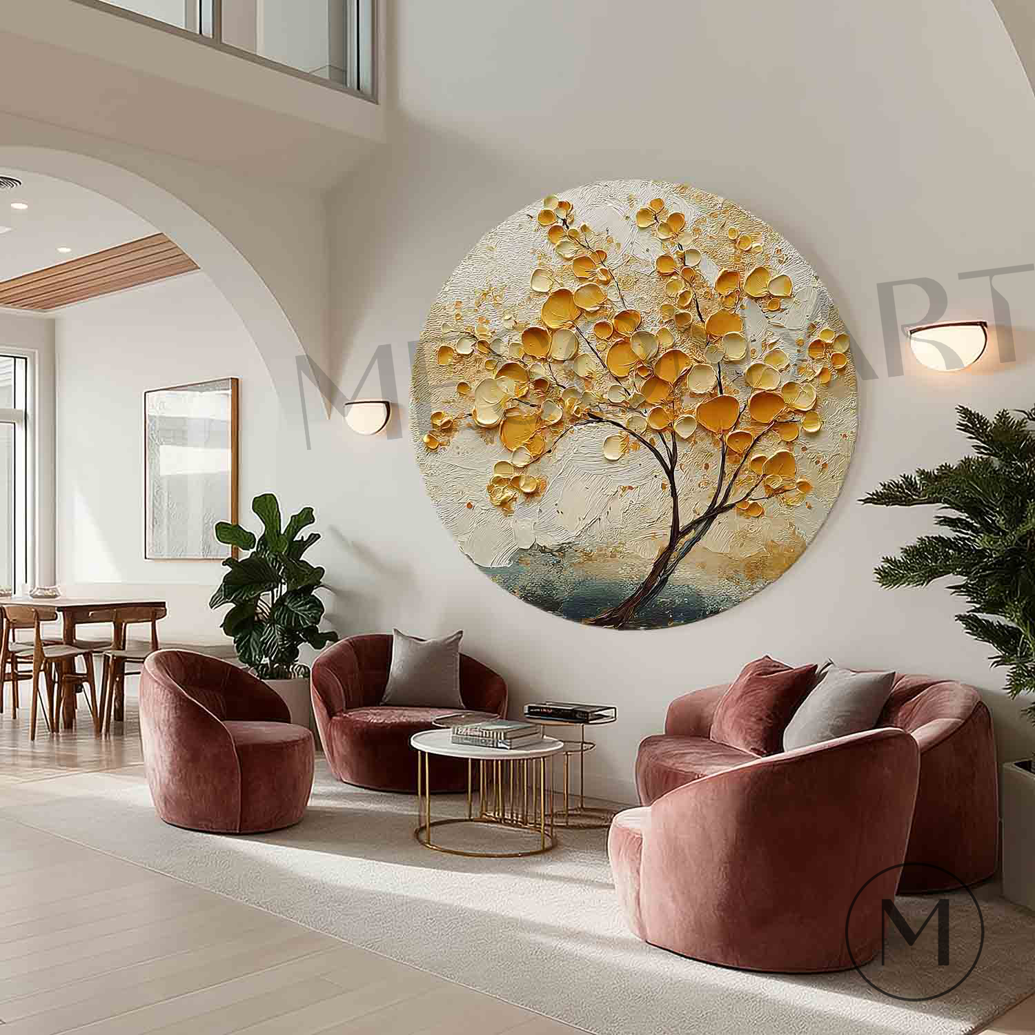 Round Wall Art RWA006 - Neutralighting