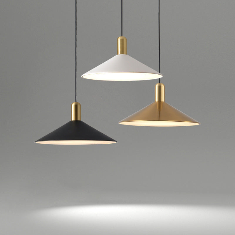 Aria Vintage Umbrella Monochrome Pendant Light