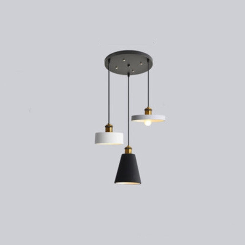 Aria Art Deco Minimalist Monochrome Pendant Light - Neutralighting