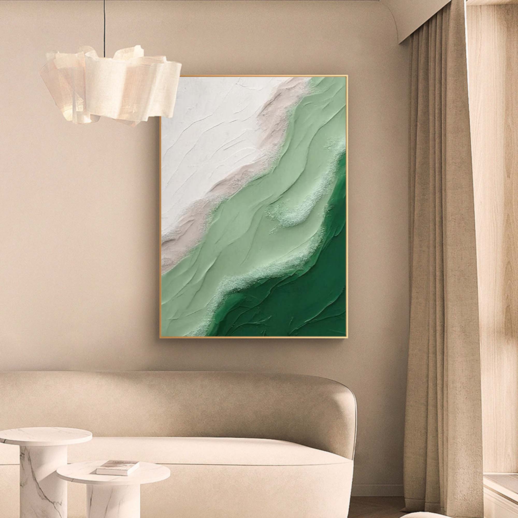 Abstract Canvas Art AB050 - Neutralighting