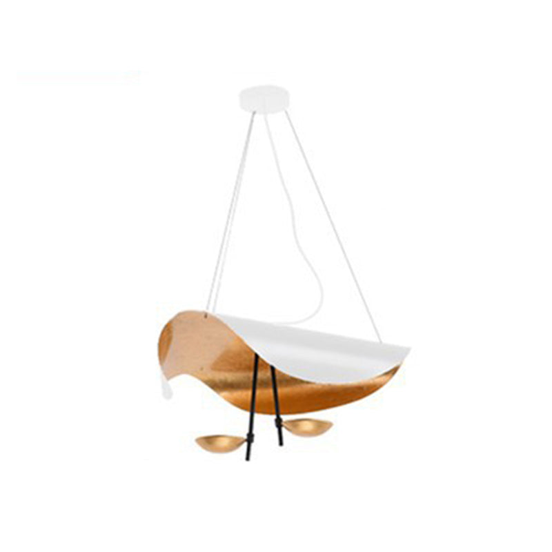Airsha Pendant Light 3 Colour, Gold Foil Pendant Lights - Neutralighting