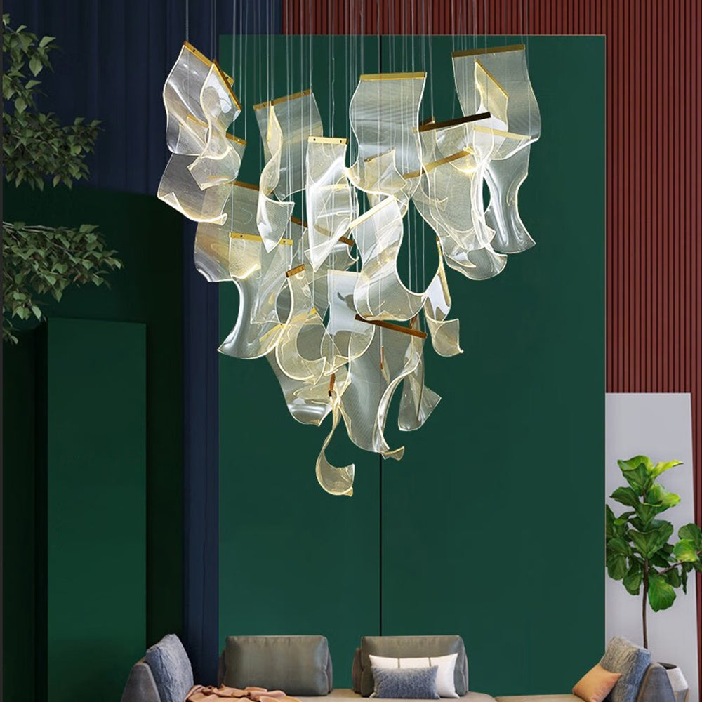 Arisha Luxury Artistic Chandelier, Gold - Neutralighting