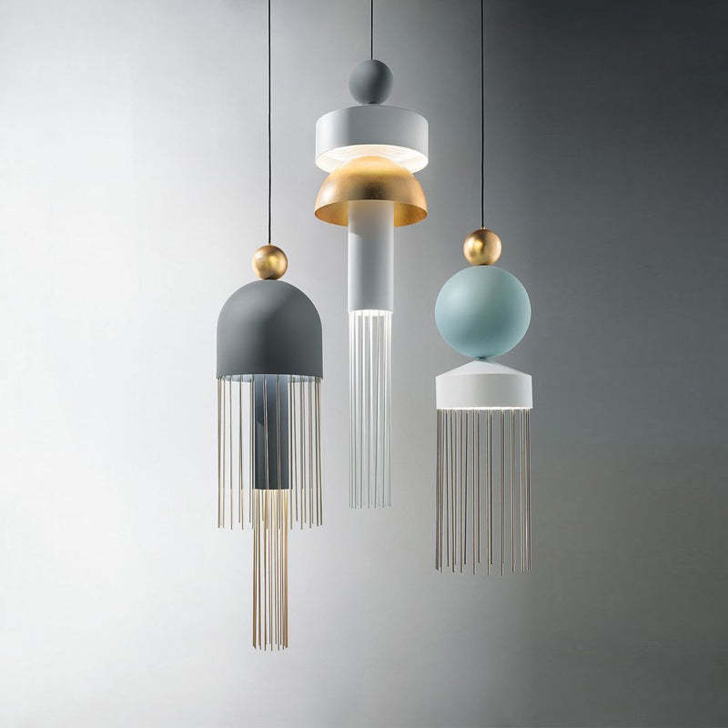 Arisha Modern Tassel Metal Pendant Light - Neutralighting