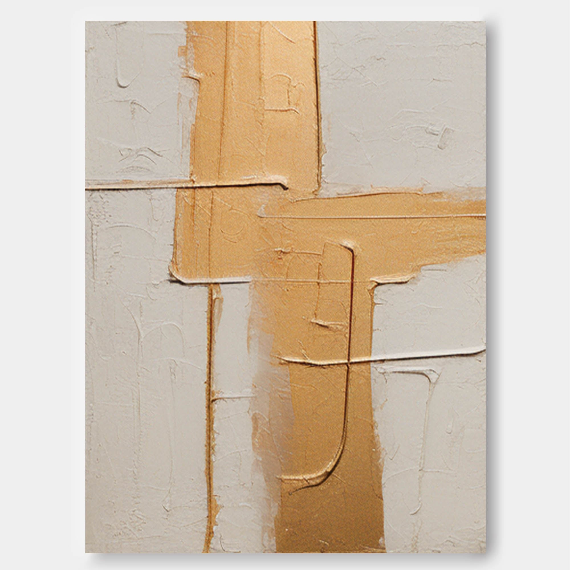 Wall Art Abstract Painterly Clean Minimalist