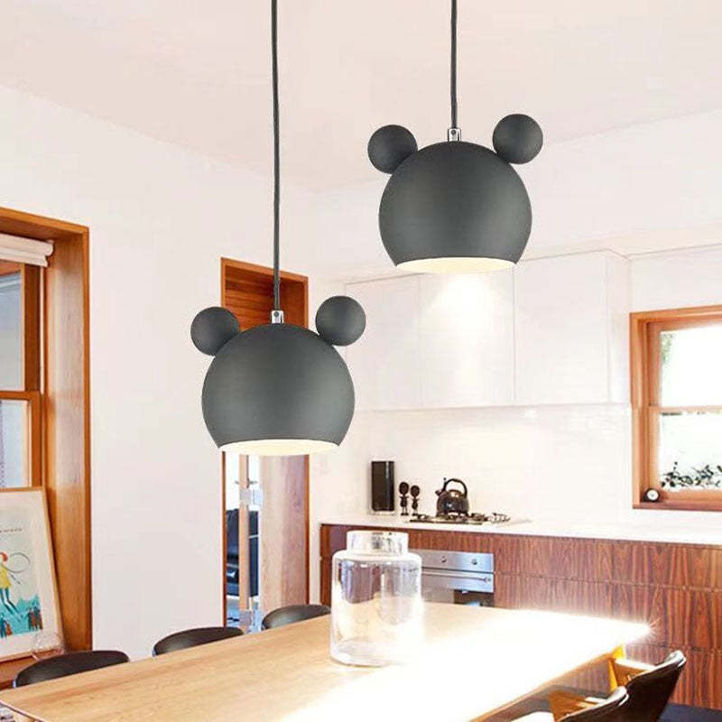 Valentina Mouse Head Pendant Light, 5 Colour - Neutralighting