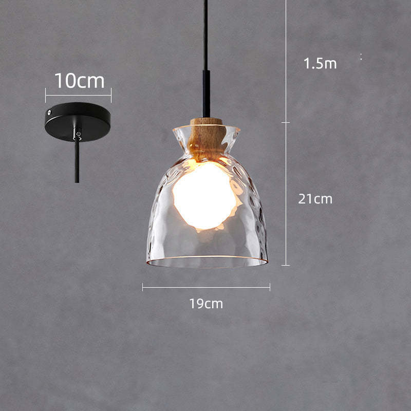 Arisha Minimalist Geometric Glass Pendant Light, Dining Room - Neutralighting