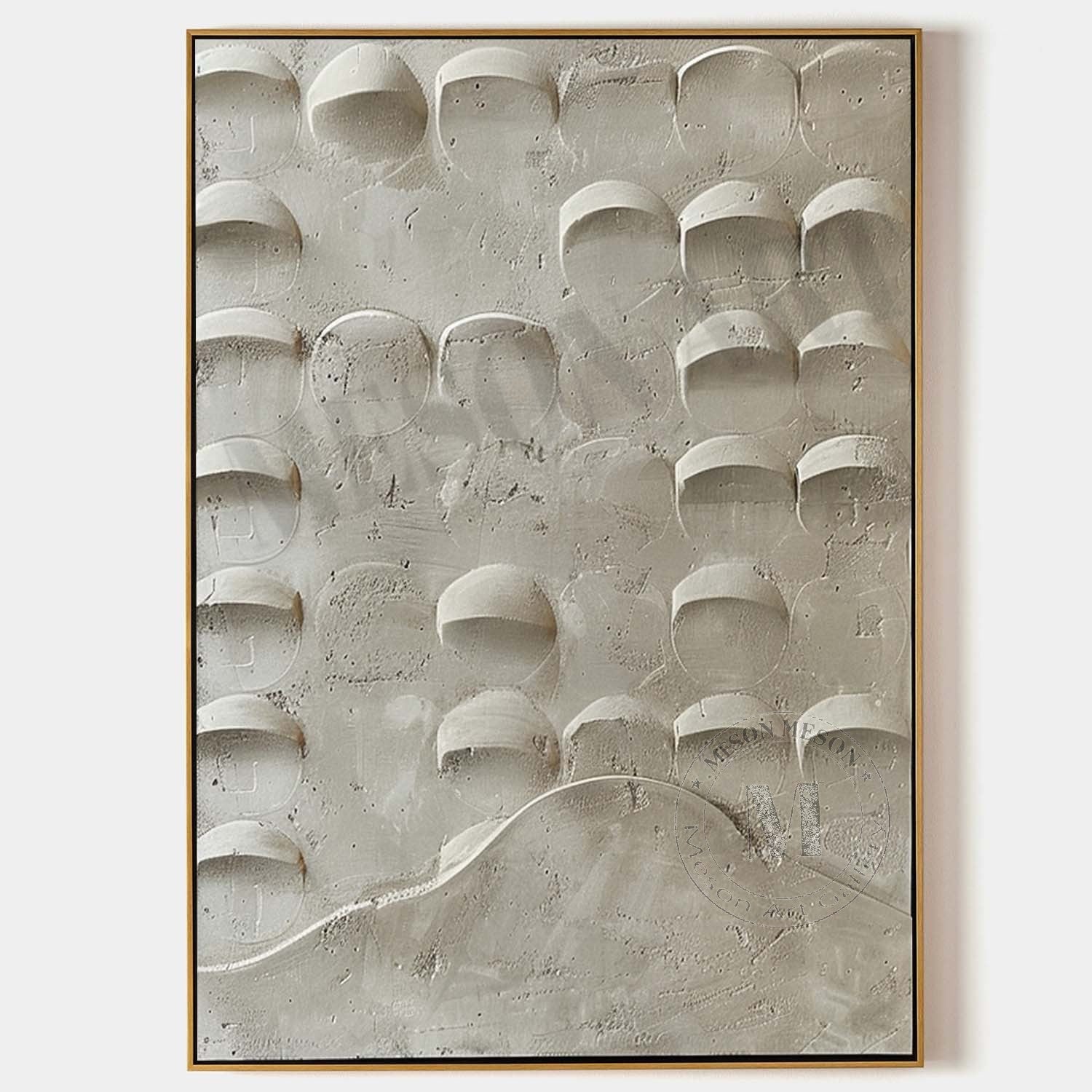 Plaster Art Texture Painting SG347 - Neutralighting