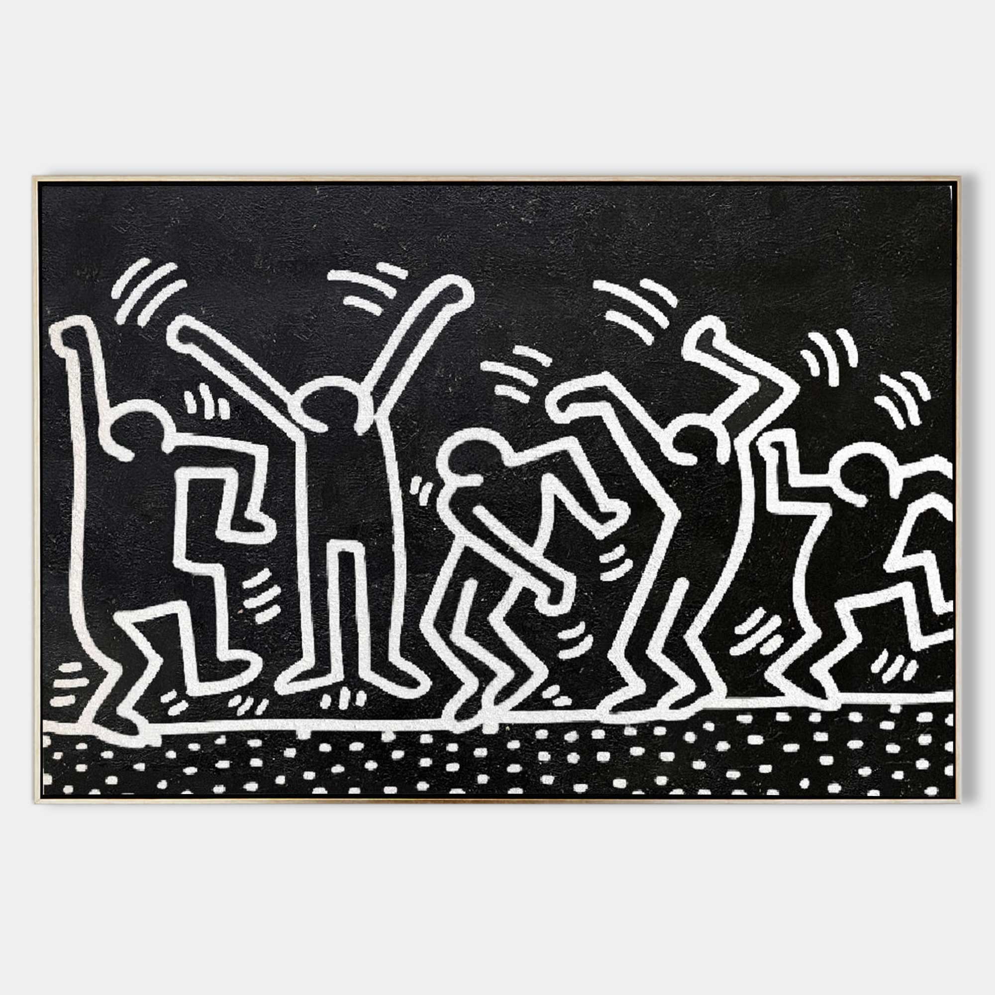 Keith Haring Style Painting KS009 - Neutralighting