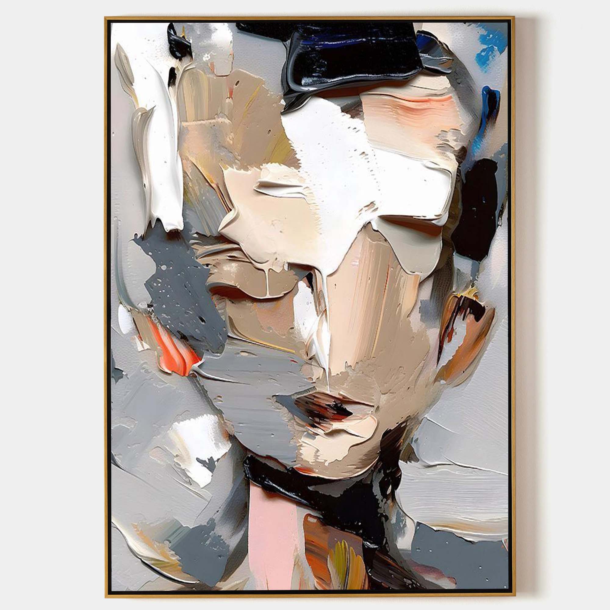 Elias Colorful Portrait Painting