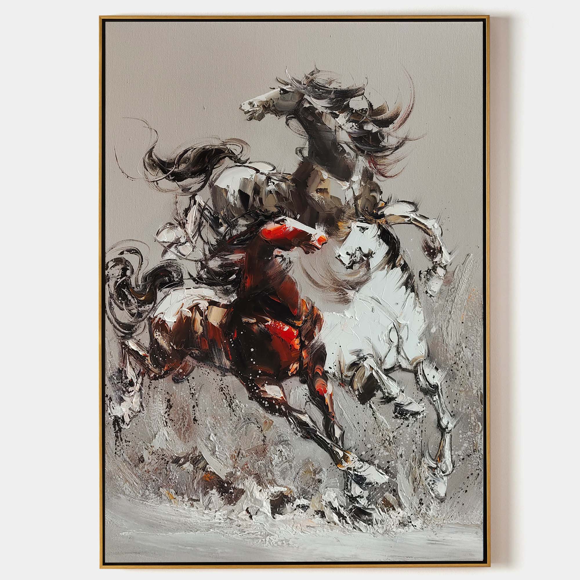 Running Horse Painting ANH55 - Neutralighting