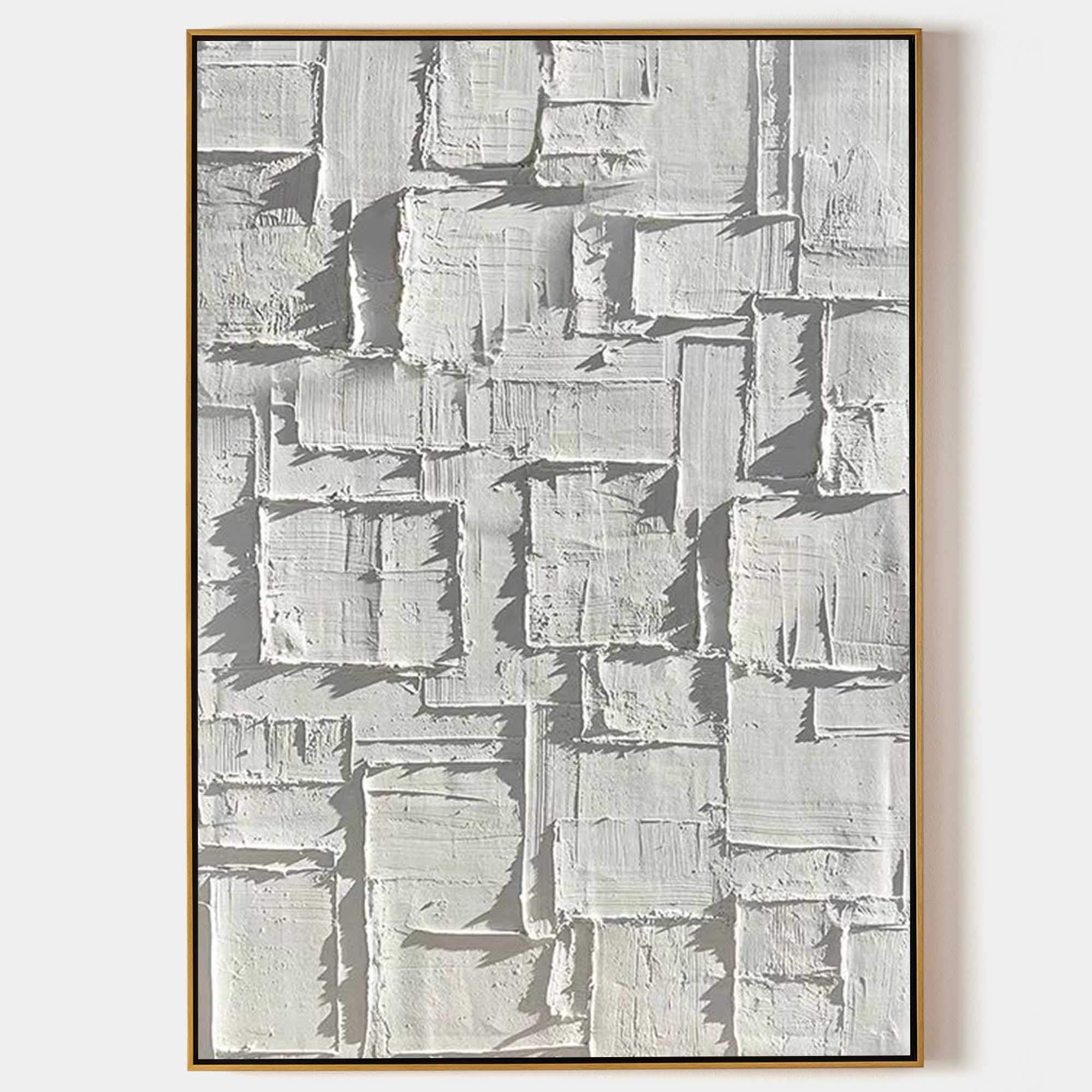 Plaster Art Texture Painting SG225 - Neutralighting