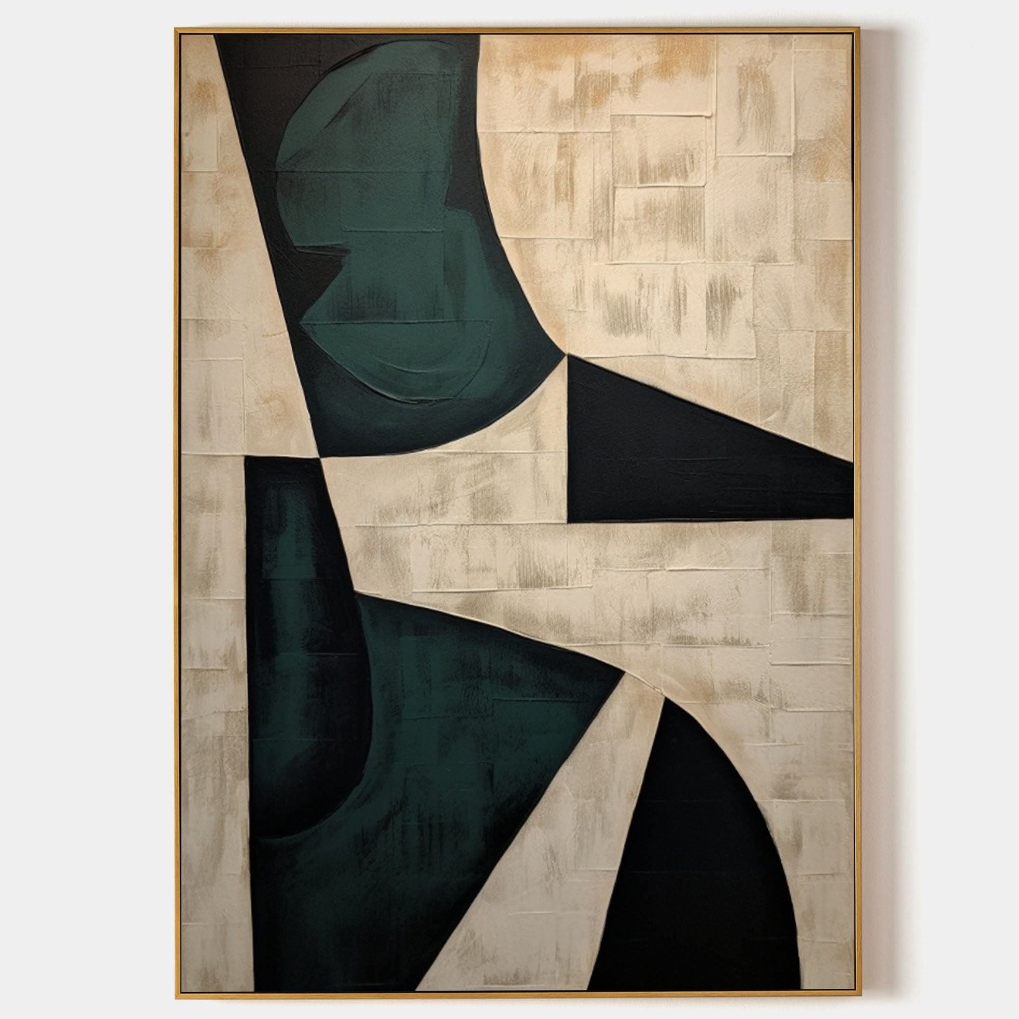Wall Art Wabi-Sabi Geometric Minimalist Serene