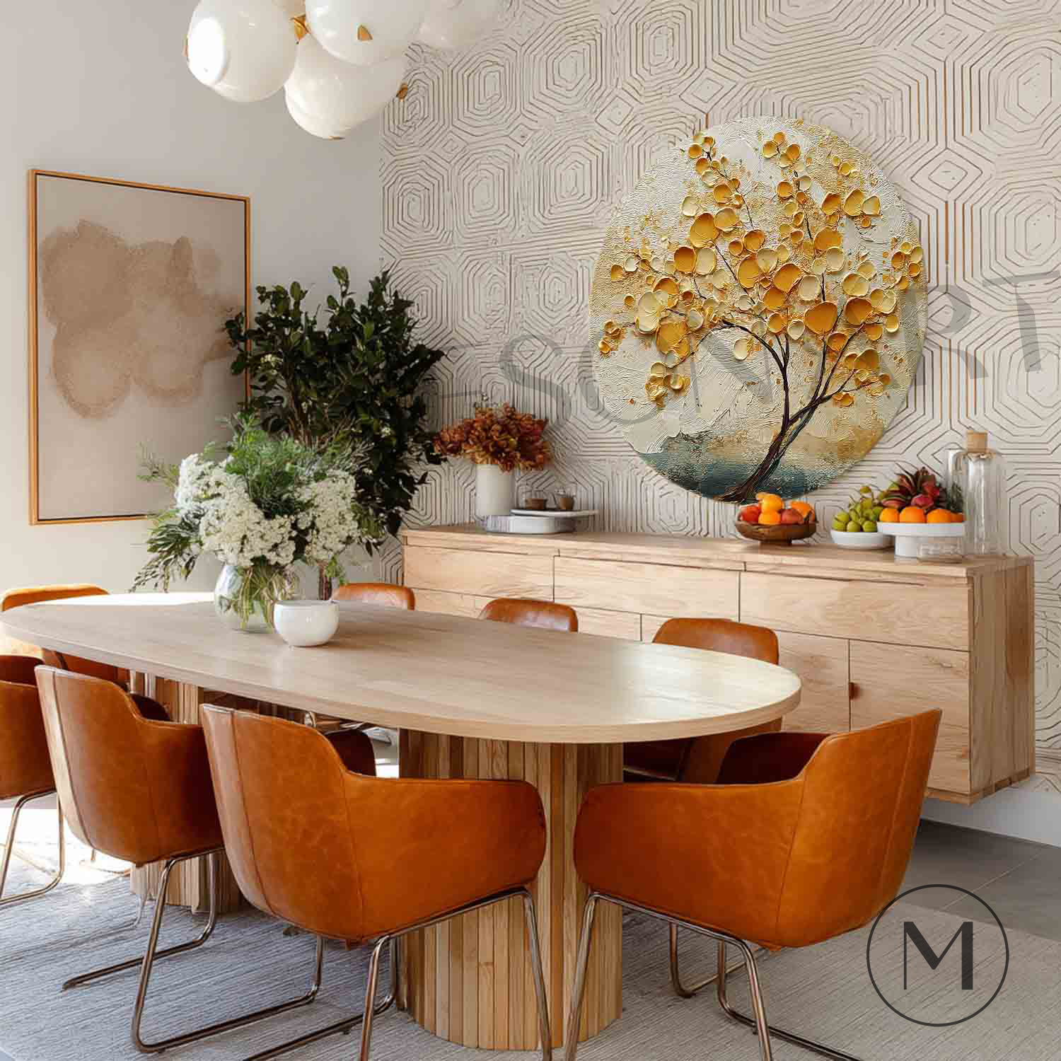 Round Wall Art RWA006 - Neutralighting