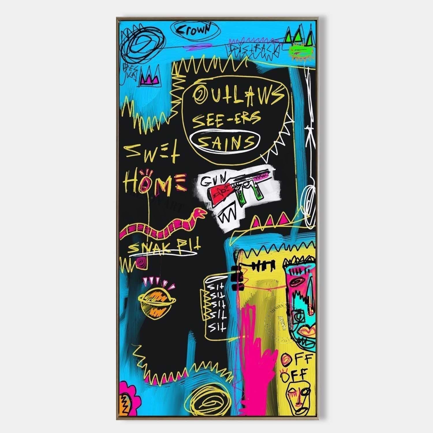 Abstract Graffiti Art GA119 - Neutralighting