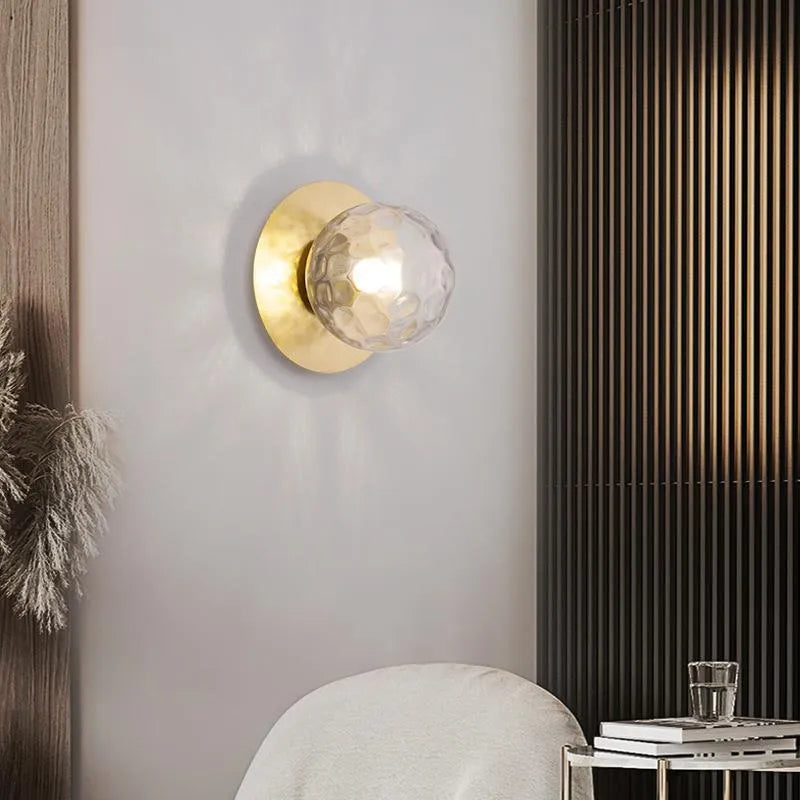 Melo Wall Lamp Chic Sphere Glass - Neutralighting