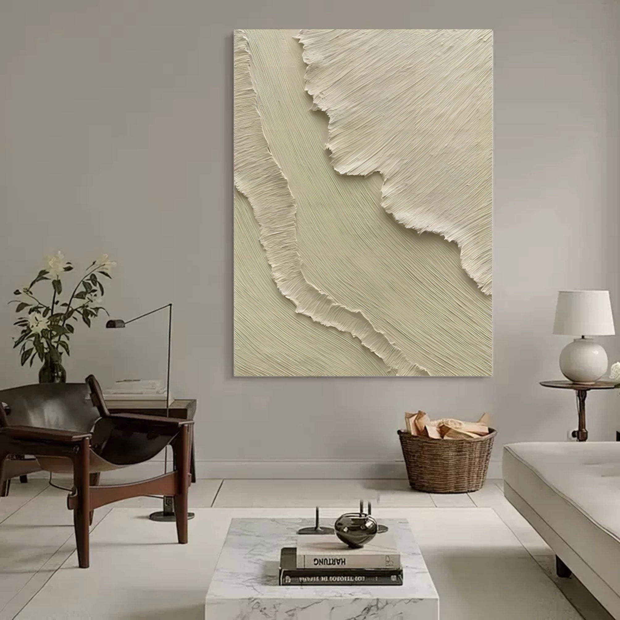 Plaster Art Texture Painting SG004 - Neutralighting