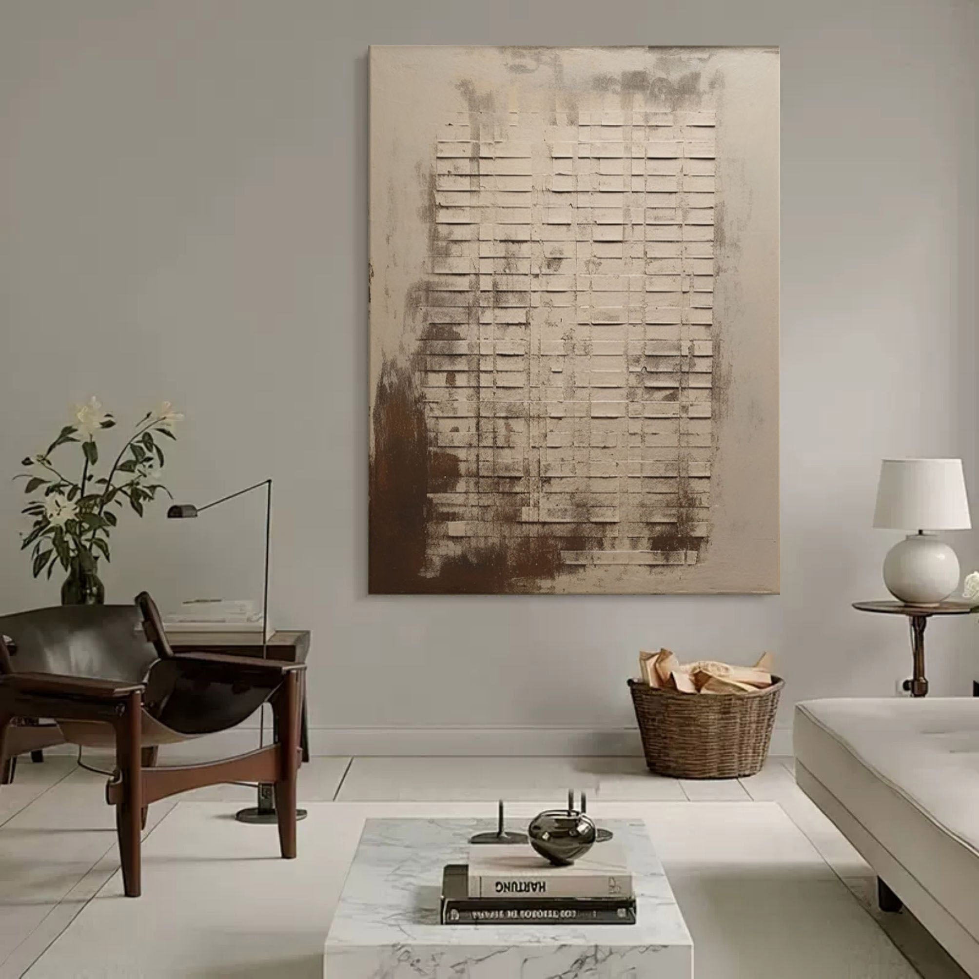 Wall Art Wabi-Sabi Neutral Contemporary Serene