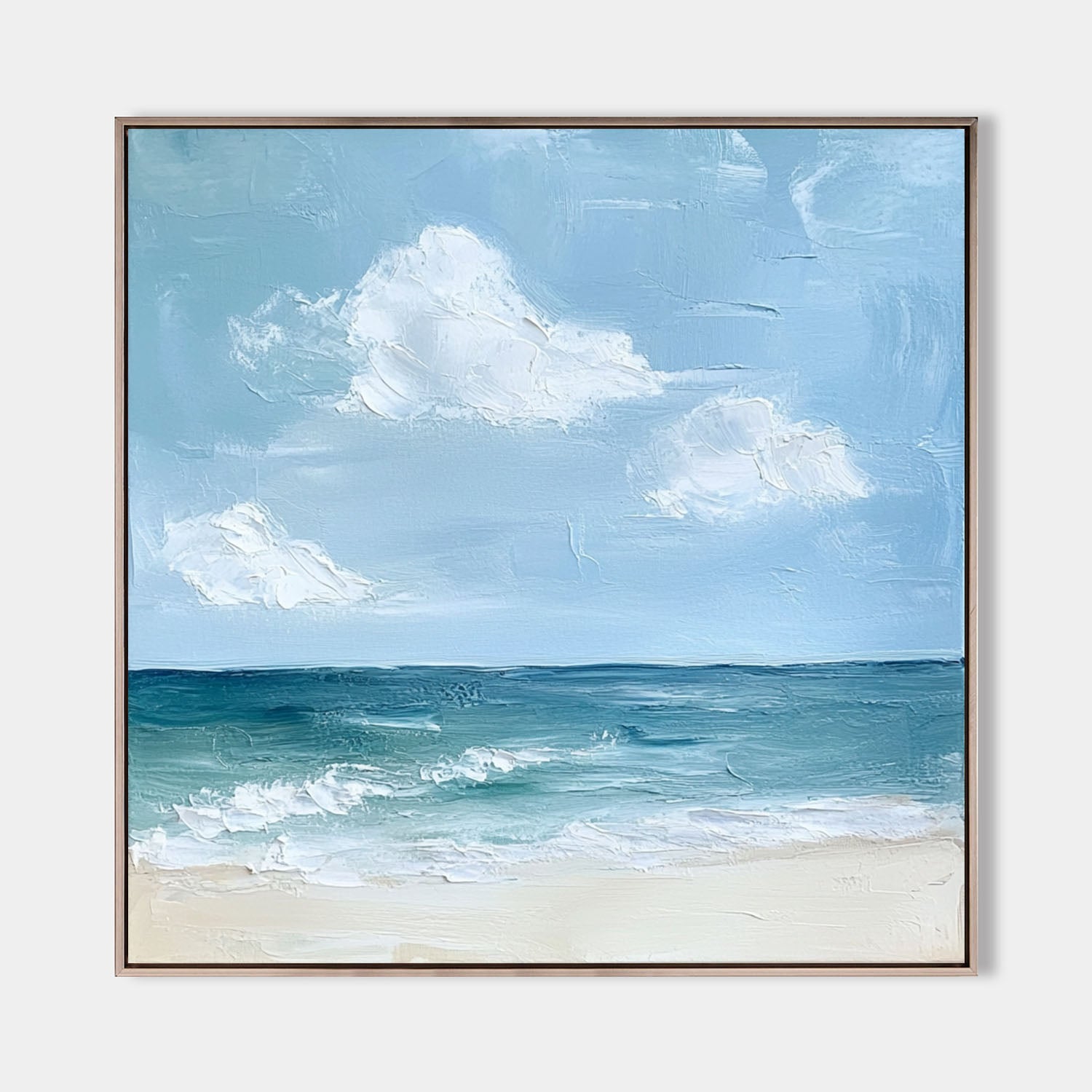 Cora Ocean Sky Impressionist Canvas Art