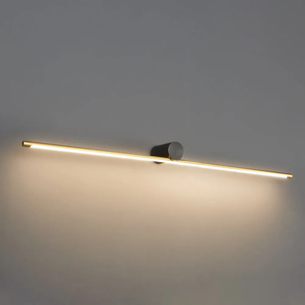 Arisha Minimalist Linear Acrylic Wall Lamp Mirror Front Vanity Light - Neutralighting