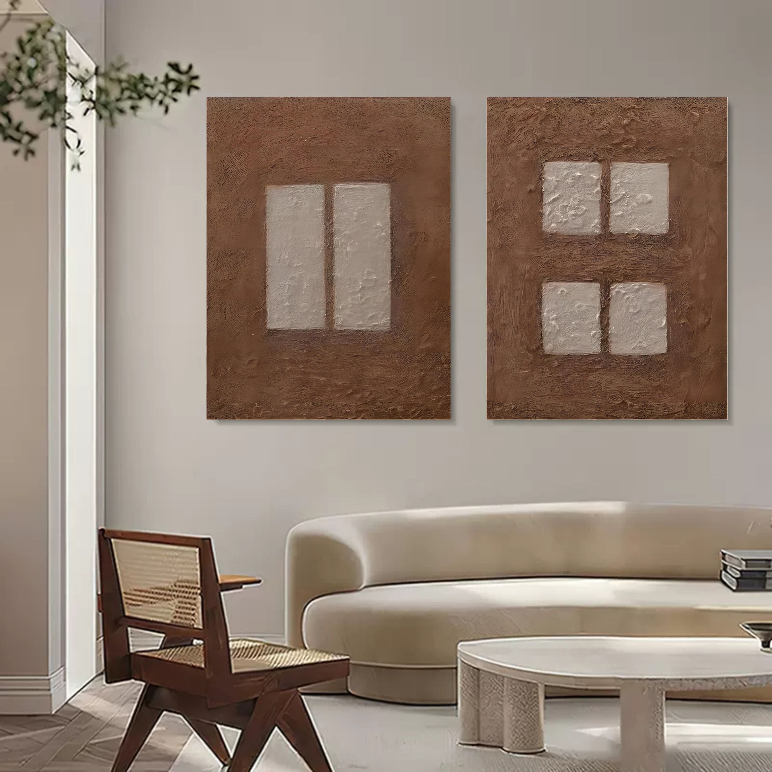 Wall Art Abstract Understated Elegant