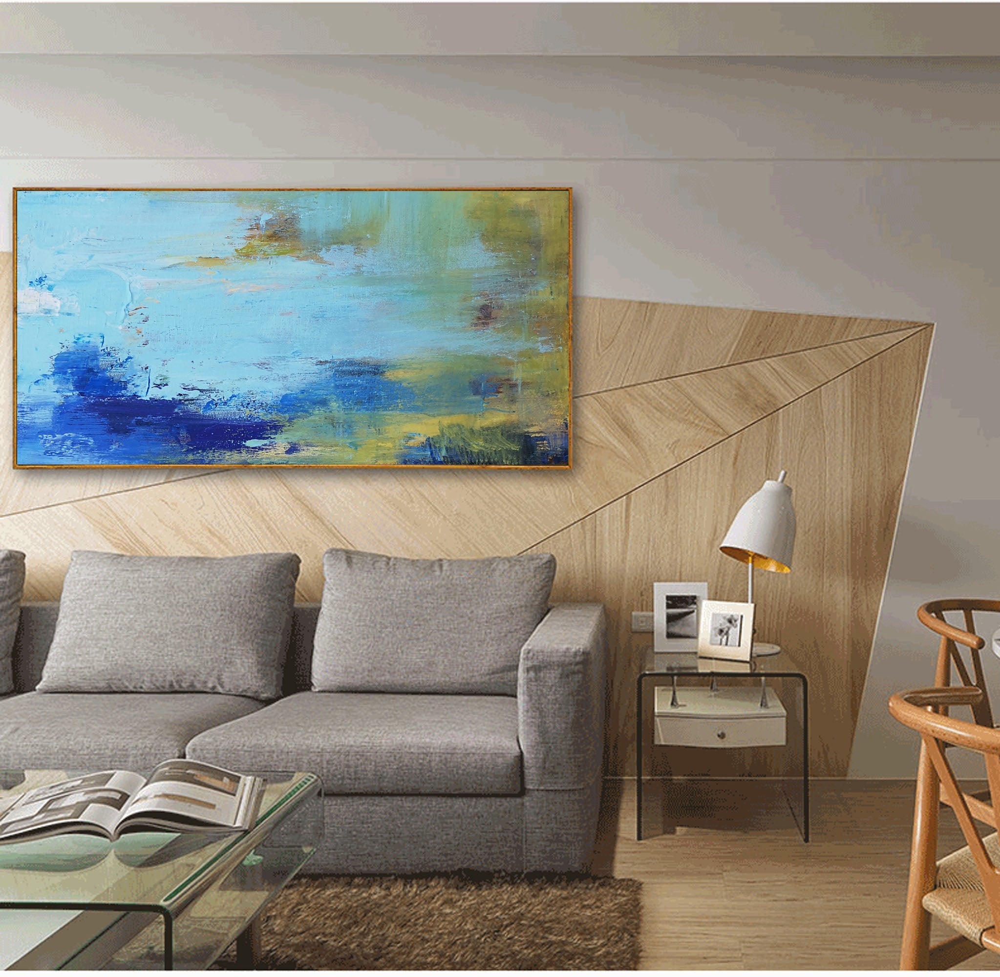 Abstract Seascape Painting