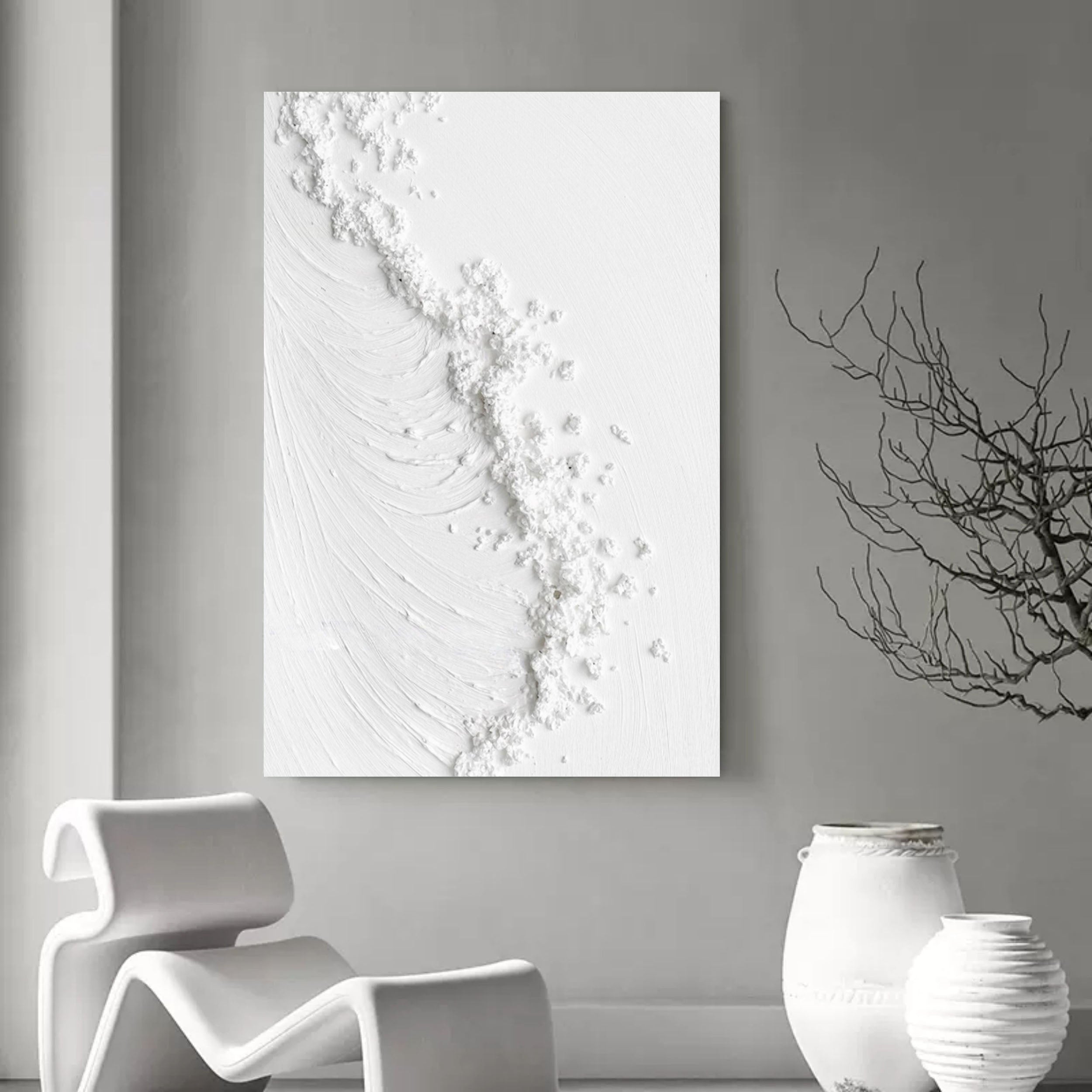 Plaster Art Texture Painting SG141 - Neutralighting