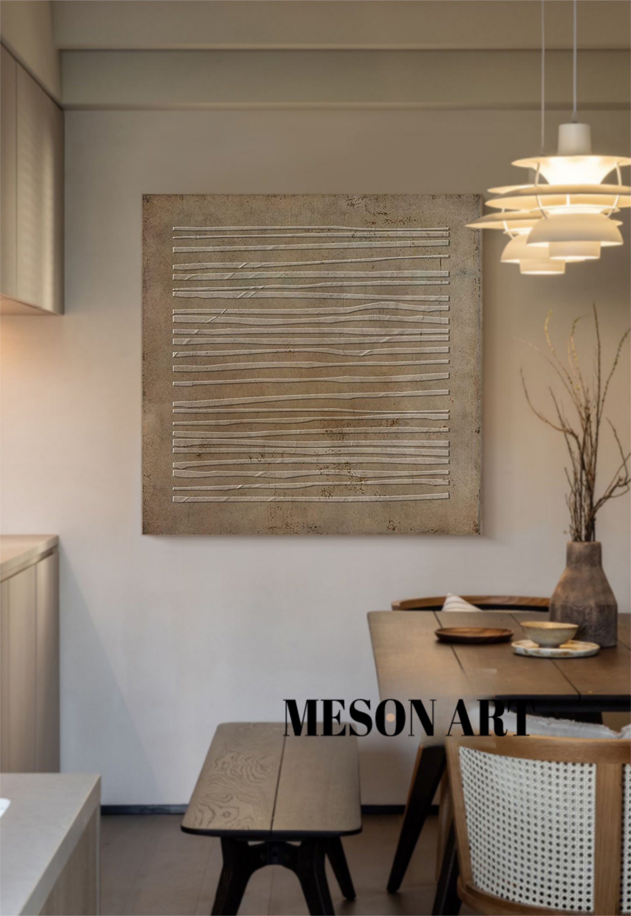 Wabi-Sabi Wall Art TX018 - Neutralighting