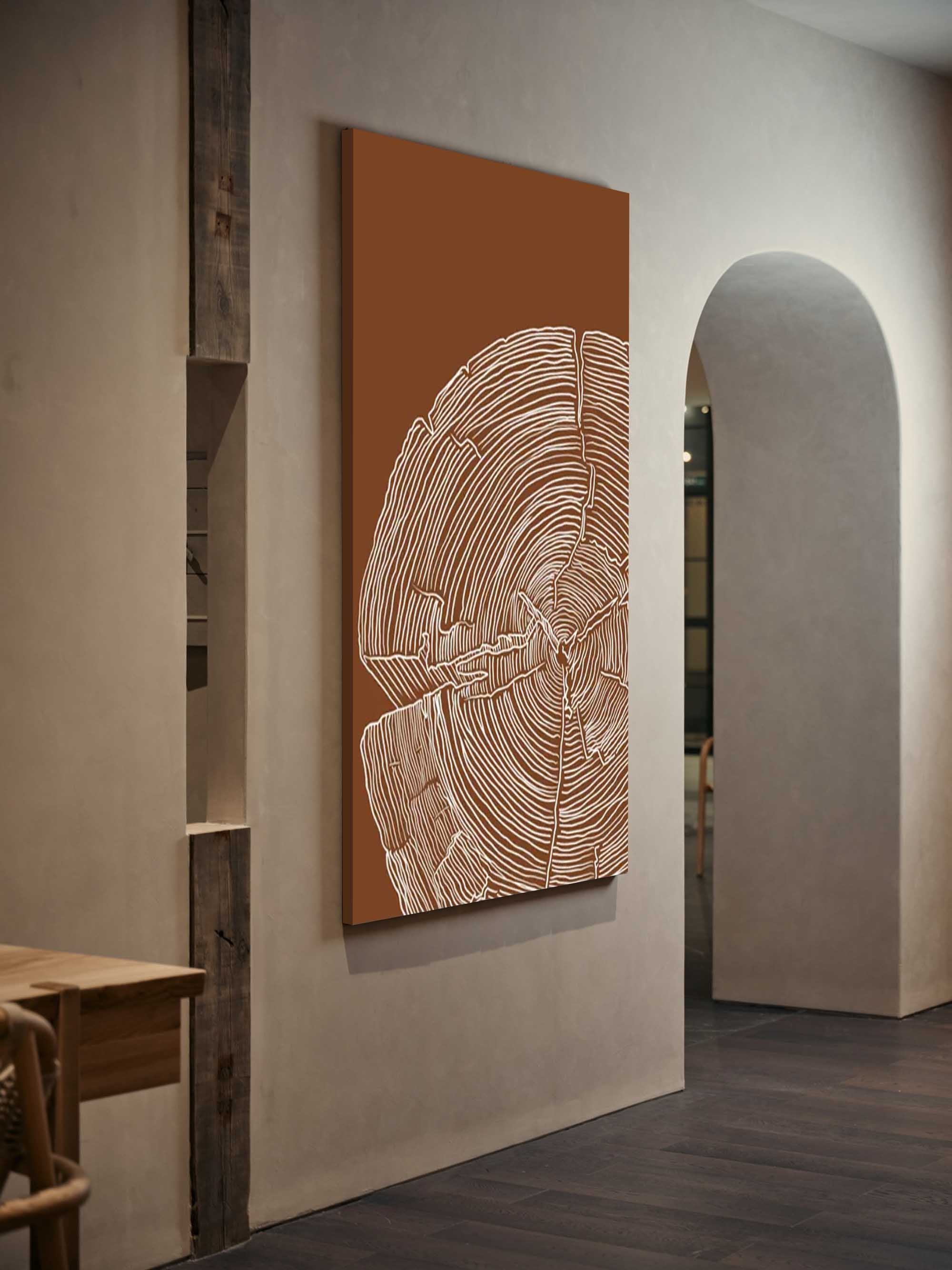 Wall Art Abstract Wabi-Sabi Natural