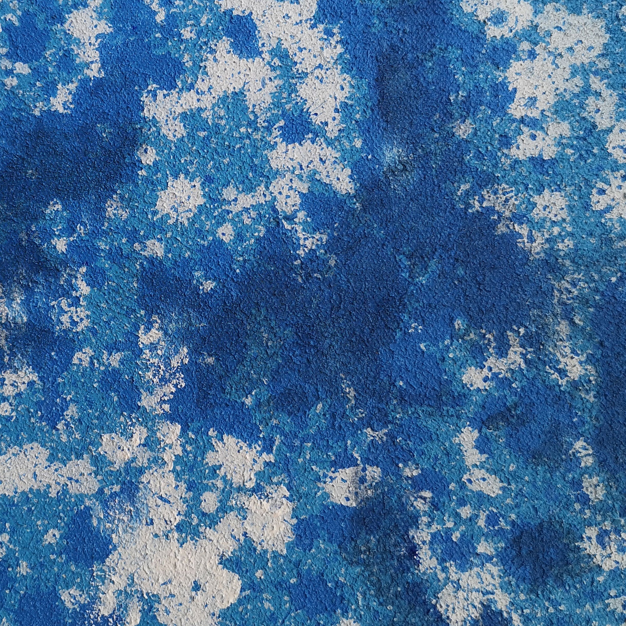 Blue Abstract Modern Ocean Art