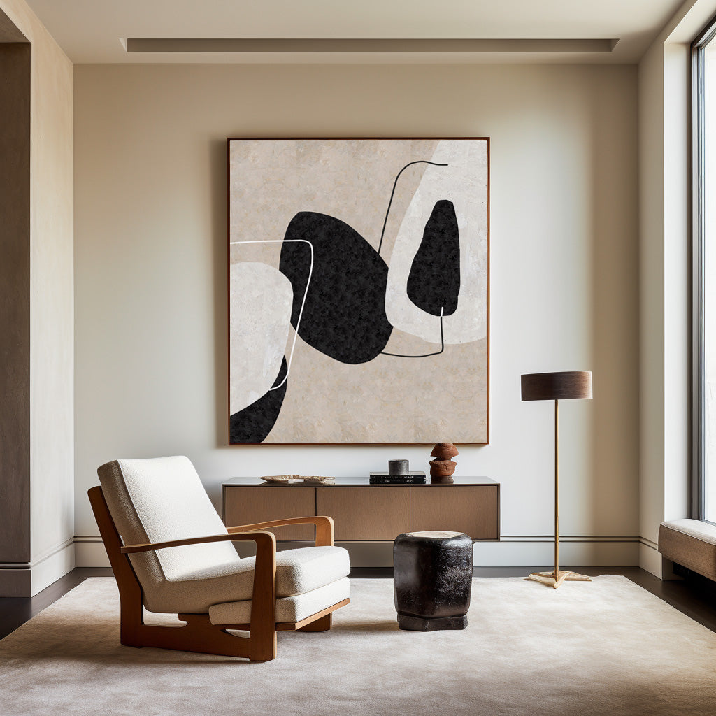 Modern Minimalist Painting ABAV26 - Neutralighting