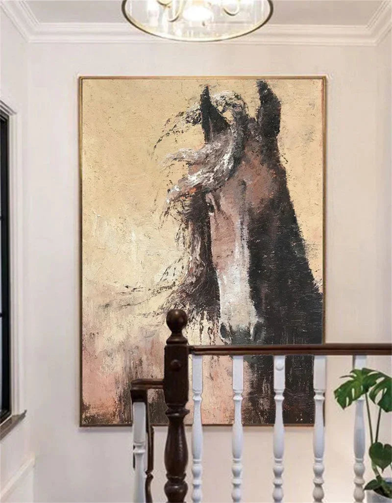 Abstract Horse Painting