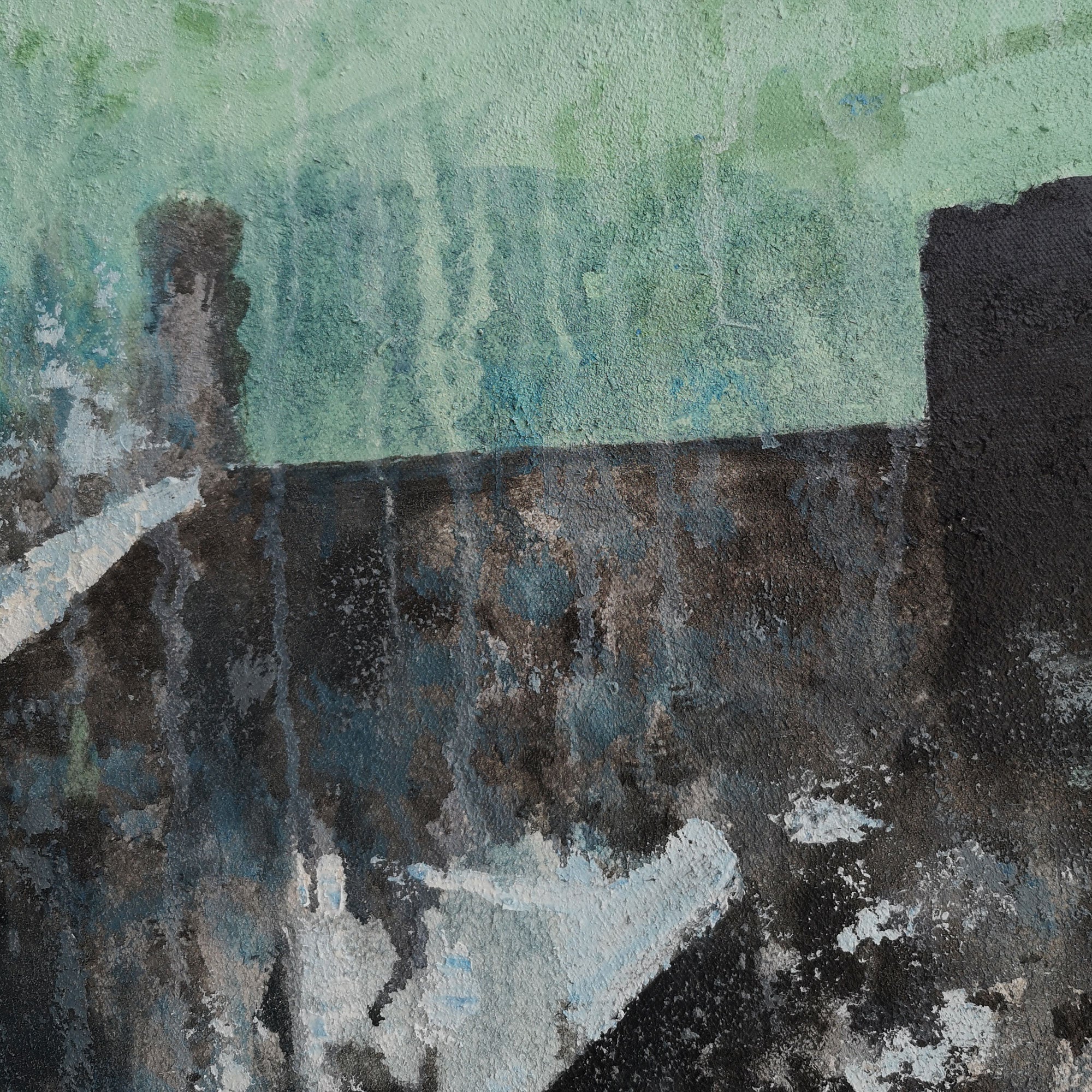 Square Abstract Minimalist Painting