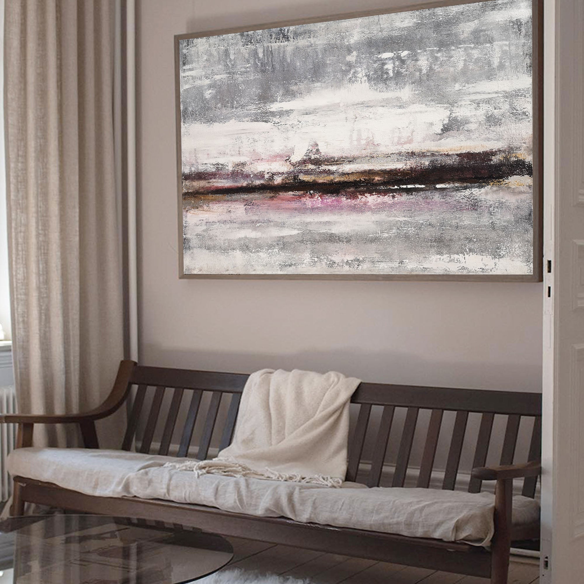 Abstract Landscape Oil Painting
